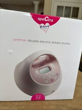 Spectra Premier S2 Plus Double Electric Breast Pump - Pink